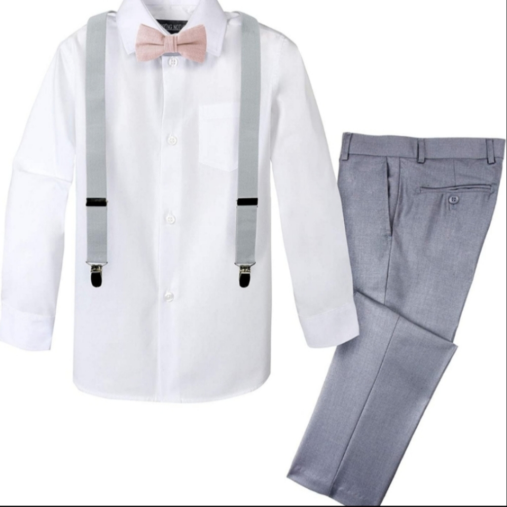 Wedding Easter Ring Bearer Church Boys Outfit